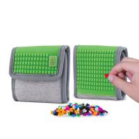 Portfel na rzep z zielonym panelem. Wydawca: Pixie Crew. SmakLiter.pl Opakowanie Portfel na rzep z zielonym panelem