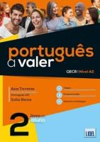 Portugues a Valer 2 podręcznik + online. Autor: Tavares Ana, Sofia Rente. SmakLiter.pl Okładka książki Portugues a Valer 2 podręcznik + online