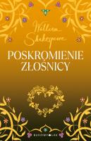 Poskromienie złośnicy. Autor: William Shakespeare. SmakLiter.pl Okładka książki Poskromienie złośnicy