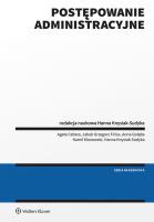 Okładka książki Postępowanie administracyjne