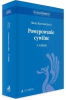 Postępowanie cywilne z testami online w.4. Autor:   Praca zbiorowa. SmakLiter.pl Okładka książki Postępowanie cywilne z testami online w.4