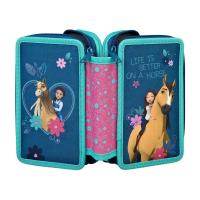 Potrójny Piórnik z Wyposażeniem Spirit Mustang. Wydawca: Cass Film. SmakLiter.pl Opakowanie Potrójny Piórnik z Wyposażeniem Spirit Mustang