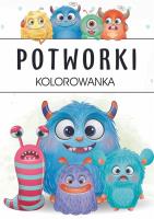 Okładka książki Potworki. Kolorowanka