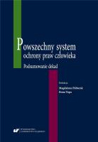 Okładka książki Powszechny system ochrony praw człowieka