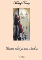 Poza obrysem stołu. Autor: Franz Maciej. SmakLiter.pl Okładka książki Poza obrysem stołu