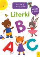 Okładka książki Poznaję i naklejam. Literki