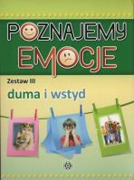Okładka książki Poznajemy emocje III - duma i wstyd