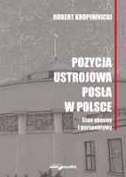 Okładka książki Pozycja ustrojowa posła w Polsce