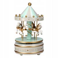 Pozytywka karuzela świąteczna pastelowa. Wydawca: incood.. SmakLiter.pl Opakowanie Pozytywka karuzela świąteczna pastelowa