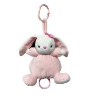 Opakowanie Pozytywka króliczek z kokardką 18cm