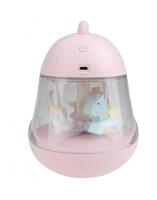 Pozytywka lampka nocna LED RGB różowa. Wydawca: Mary's. SmakLiter.pl Opakowanie Pozytywka lampka nocna LED RGB różowa