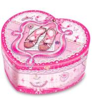 Opakowanie Pozytywka serce Baletnica