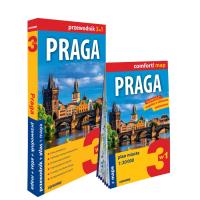 Praga 3w1: przewodnik + atlas + mapa w.2023. Autor:   Praca zbiorowa. SmakLiter.pl Okładka książki Praga 3w1: przewodnik + atlas + mapa w.2023