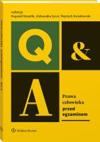 Prawa człowieka. Przed egzaminem. Autor: Bogumił Szmulik, Syryt Aleksandra, Magdalena Żelazkowska, Kwiatkowski Wojciech, Yelyzaveta Karliuha, Łukasz Sitkowski, Katarzyna Grzelak-Bach, Adam Buczkowski, Elżbieta Morawska, Kamil Strzępek, Magdalena Burzymowska. SmakLiter.pl Okładka książki Prawa człowieka. Przed egzaminem