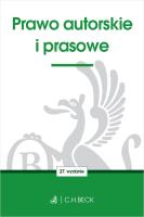 Prawo autorskie i prasowe wyd. 2023. Autor: Opracowanie zbiorowe. SmakLiter.pl Okładka książki Prawo autorskie i prasowe wyd. 2023