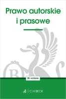 Prawo autorskie i prasowe wyd. 28. Autor: opracowanie redakcyjne. SmakLiter.pl Okładka książki Prawo autorskie i prasowe wyd. 28