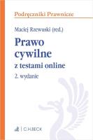 Prawo cywilne z testami online. Autor: Jacek Barczewski, dr Katarzyna Jerka, dr hab. Magdalena Rzewuska, Natalia Rzewuska. SmakLiter.pl Okładka książki Prawo cywilne z testami online
