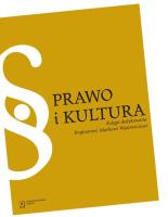 Prawo i kultura. Wydawca: Scholar. SmakLiter.pl Opakowanie Prawo i kultura