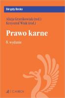 Prawo karne z testami online. Autor:   Praca zbiorowa. SmakLiter.pl Okładka książki Prawo karne z testami online