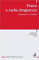 Prawo o ruchu drogowym. Komentarz w.2. Autor: Kurek Justyna, Artur Mezglewski, Nowikowska Monika. SmakLiter.pl Okładka książki Prawo o ruchu drogowym. Komentarz w.2