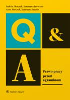 Prawo pracy. Przed egzaminem. Autor: Katarzyna Serafin, Izabela Florczak, Anna Piszczek, Katarzyna Jaworska. SmakLiter.pl Okładka książki Prawo pracy. Przed egzaminem