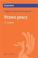 Prawo pracy z testami online. Autor: dr hab. Małgorzata Barzycka-Banaszczyk, prof. UW. SmakLiter.pl Okładka książki Prawo pracy z testami online