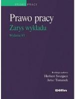 Okładka książki Prawo pracy. Zarys wykładu w.6