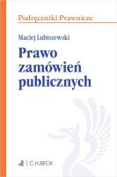 Prawo zamówień publicznych. Autor: dr Maciej Lubiszewski. SmakLiter.pl Okładka książki Prawo zamówień publicznych
