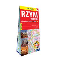 Okładka książki Premium!map Rzym i Watykan papierowy plan miasta