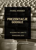 Prezentacje Google. Autor: Wimmer Paweł. SmakLiter.pl Okładka książki Prezentacje Google
