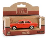 Opakowanie PRL Fiat 125P czerwony