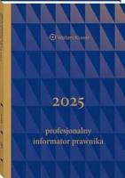 Opakowanie Profesjonalny Informator Prawnika 2025 granatowy