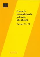 Okładka książki Programy nauczania języka polskiego jako obcego poziomy A1-C2