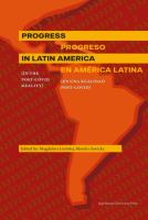 Progress in Latin America. Autor: Lisińska Magdalena, Sawicka Monika. SmakLiter.pl Okładka książki Progress in Latin America