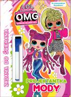 Okładka książki Projektantka mody. Zadania do ścierania. L.O.L. Surprise!