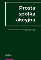 Okładka książki Prosta spółka akcyjna