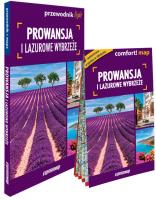 Prowansja i Lazurowe Wybrzeże 2w1. Autor: Hanaf Grażyna, Jabłoński Piotr, Magdalena Wolak. SmakLiter.pl Okładka książki Prowansja i Lazurowe Wybrzeże 2w1