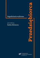 Okładka książki Przedsiębiorca. Zagadnienia wybrane