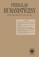Opakowanie Przegląd Humanistyczny 2024/3 (486)