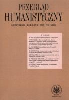 Opakowanie Przegląd Humanistyczny 3/2023