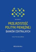 Okładka książki Przejrzystość polityki pieniężnej banków.. w.2
