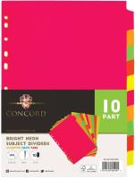 Przekładki do segregatora A4 10 blocz. neon PUKKA. Wydawca: PUKKA. SmakLiter.pl Opakowanie Przekładki do segregatora A4 10 blocz. neon PUKKA