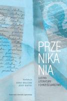 Przenikania. Lustra literatury i chrześcijaństwo. Autor: Walczuk Anna, Józef Kuffel. SmakLiter.pl Okładka książki Przenikania. Lustra literatury i chrześcijaństwo