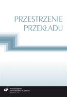 Okładka książki Przestrzenie przekładu