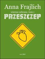 Przeszczep 1. Autor: Frajlich Anna. SmakLiter.pl Okładka książki Przeszczep 1