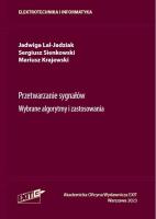 Przetwarzanie sygnałów Wybrane algorytmy i zastosowania. Autor: Lal-Jadziak Jadwiga, Sienkowski Sergiusz, Krajewski Mariusz. SmakLiter.pl Okładka książki Przetwarzanie sygnałów Wybrane algorytmy i zastosowania