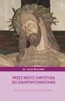 Przez krzyż Chrystusa do zmartwychwstania. Autor: Jerzy Musiałek. SmakLiter.pl Okładka książki Przez krzyż Chrystusa do zmartwychwstania