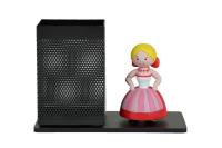 Przybornik biurkowy z figurką: Hanka. Wydawca: Tisso-Toys. SmakLiter.pl Opakowanie Przybornik biurkowy z figurką: Hanka