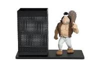 Przybornik biurkowy z figurką: Łamigant. Wydawca: Tisso-Toys. SmakLiter.pl Opakowanie Przybornik biurkowy z figurką: Łamigant