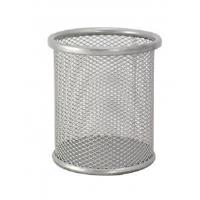 Opakowanie Przybornik na długopisy metalowy srebrny MEMOBE